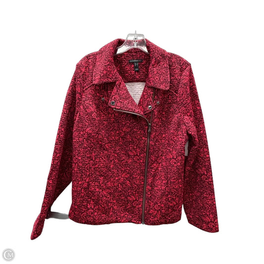 Jacket Other By Isaac Mizrahi Live Qvc In Red, Size: L