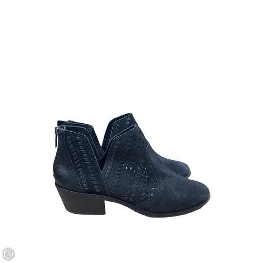 Boots Ankle Heels By Vince Camuto In Black, Size: 9.5
