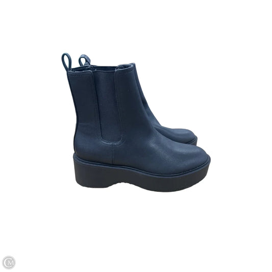 Boots Mid-calf Heels By Mix No 6 In Black, Size: 7.5