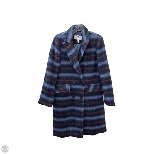 Coat Peacoat By Bcbgeneration In Blue & Red, Size: S