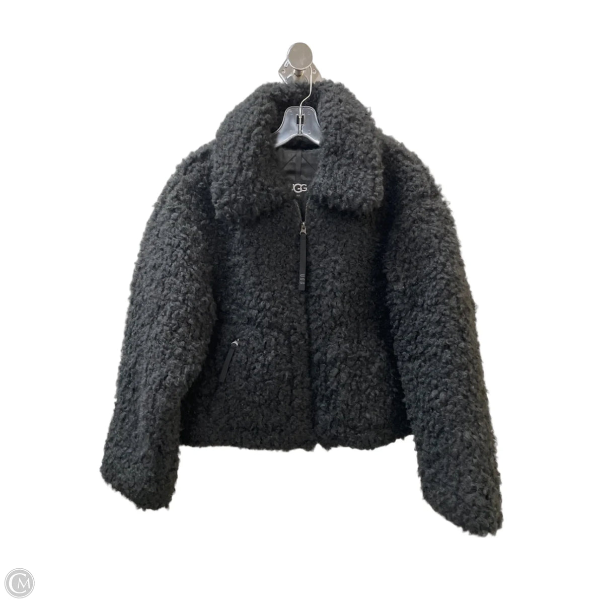 Jacket Designer By Ugg In Black, Size: M