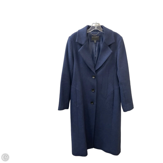 Coat Wool By Bernardo In Navy, Size: M