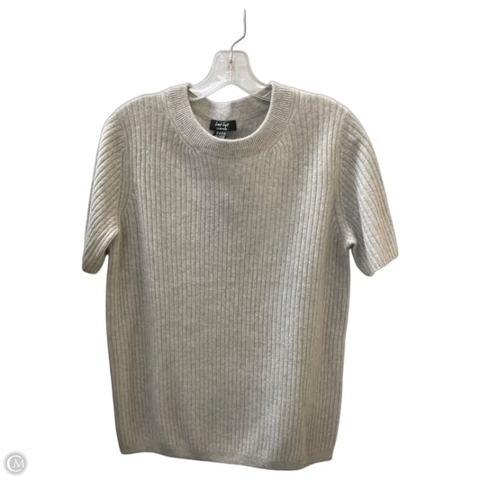 Sweater Cashmere By Lord And Taylor In Grey, Size: Xl
