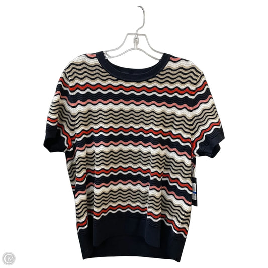 Sweater Short Sleeve By Tommy Hilfiger In Multi-colored, Size: Xl