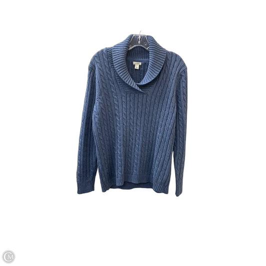 Sweater By L.l. Bean In Blue, Size: L