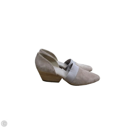 Shoes Heels Block By Eileen Fisher In Tan, Size: 5