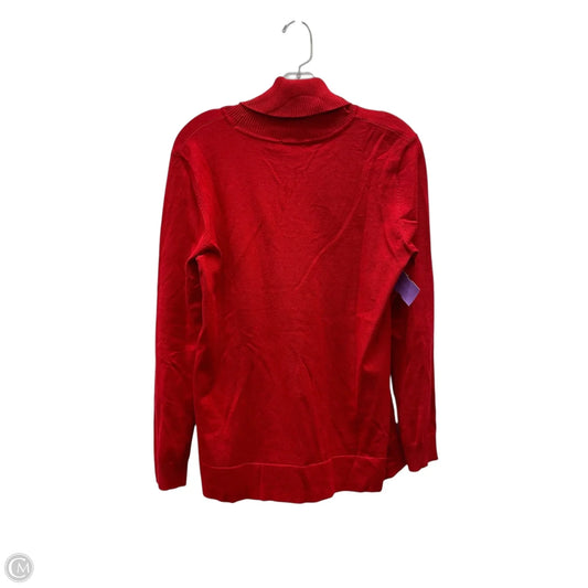 Sweater By Calvin Klein In Red, Size: S