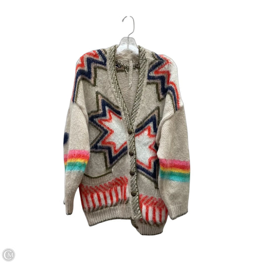 Cardigan By Commense In Multi-colored, Size: L