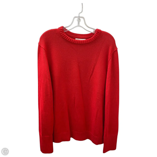 Sweater By Banana Republic In Red, Size: 2x