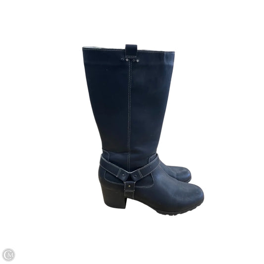 Boots Mid-calf Heels By Jbu By Jambu In Black, Size: 9