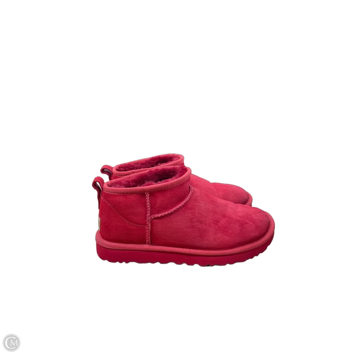 Boots Designer By Ugg In Red, Size: 8