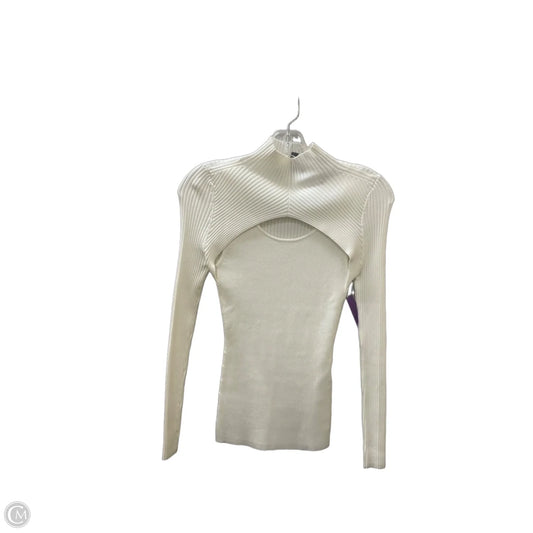 Sweater By White House Black Market In Ivory, Size: Xs