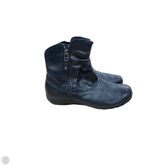 Boots Ankle Flats By Josef Seibel In Black, Size: 7.5