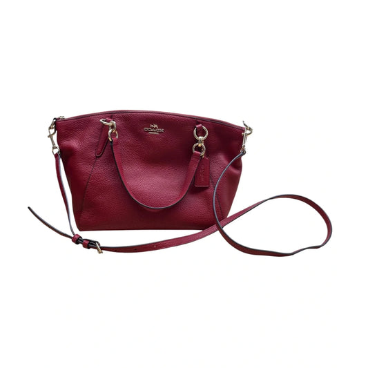Crossbody Designer By Coach, Size: Medium