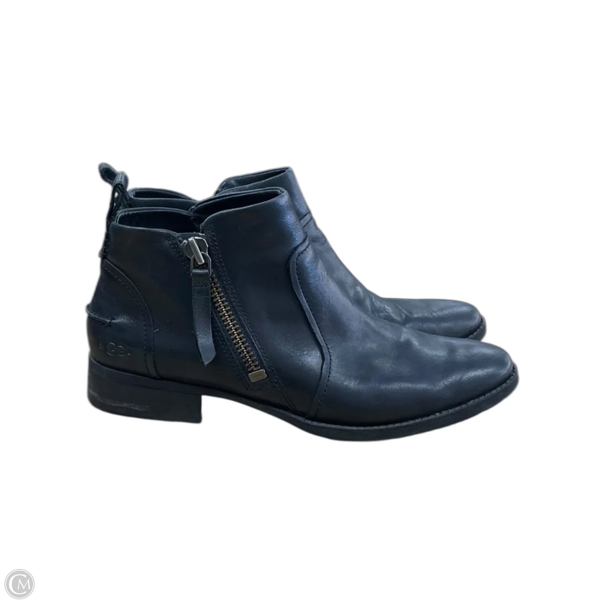 Boots Designer By Ugg In Black, Size: 9.5