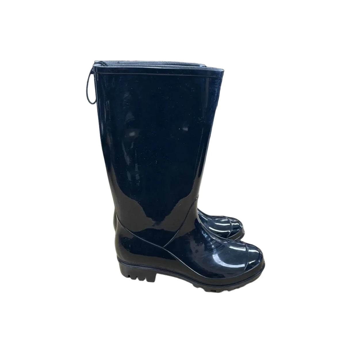 Boots Rain By St Johns Bay In Black, Size: 9
