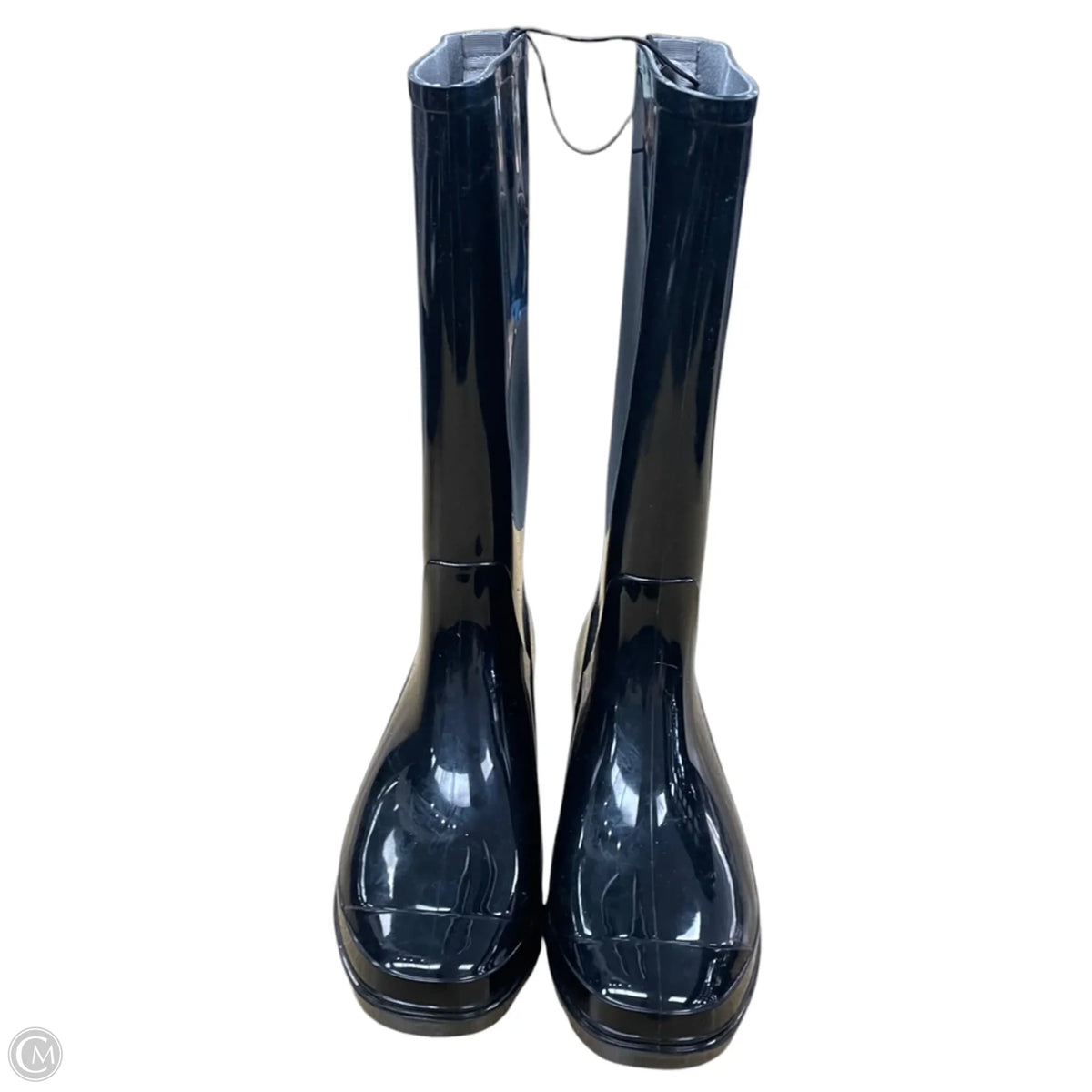 Boots Rain By St Johns Bay In Black, Size: 9