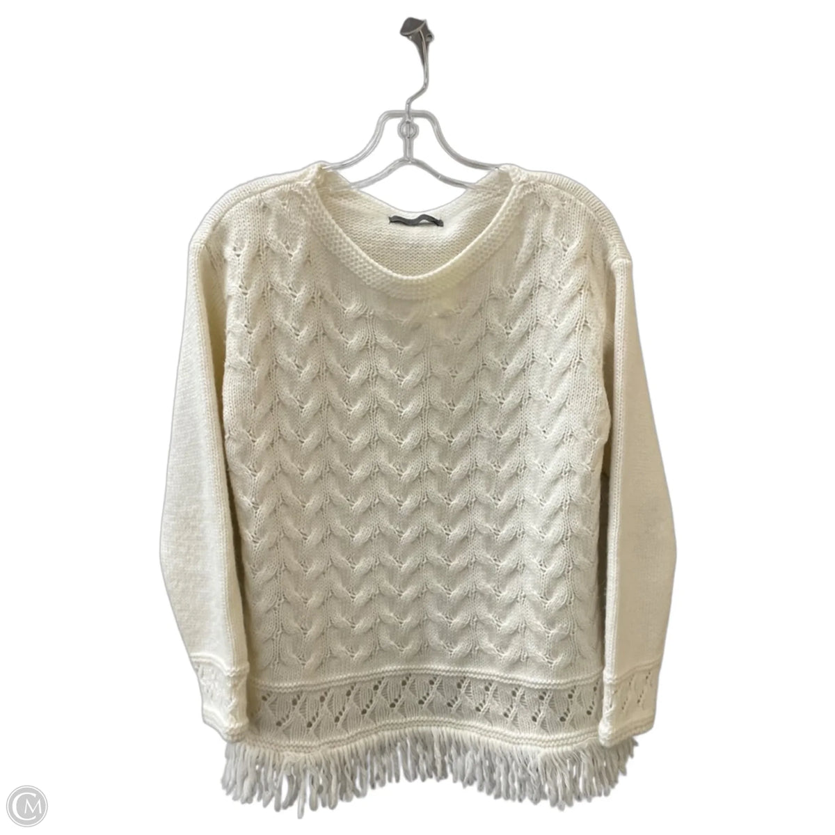 Sweater By Elsamanda In Cream, Size: M