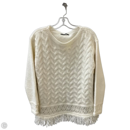 Sweater By Elsamanda In Cream, Size: M
