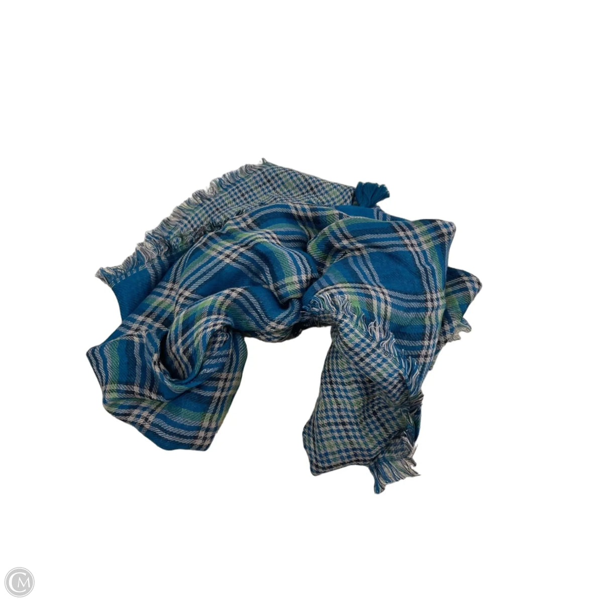 Shawl By J. Jill In Plaid Pattern, Size: Osfm