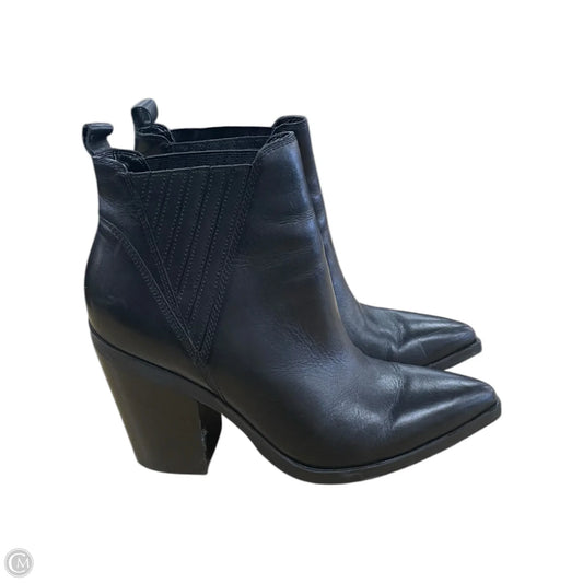 Boots Ankle Heels By Marc Fisher In Black, Size: 8