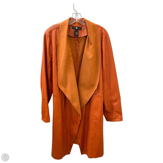 Jacket Other By Ashley Stewart In Orange, Size: 2x