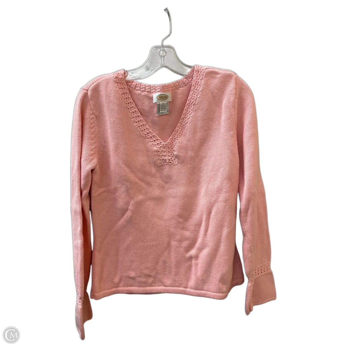 Sweater By Talbots In Pink, Size: M