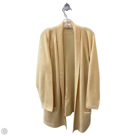 Sweater Cardigan Cashmere By N. Peal In Peach, Size: L