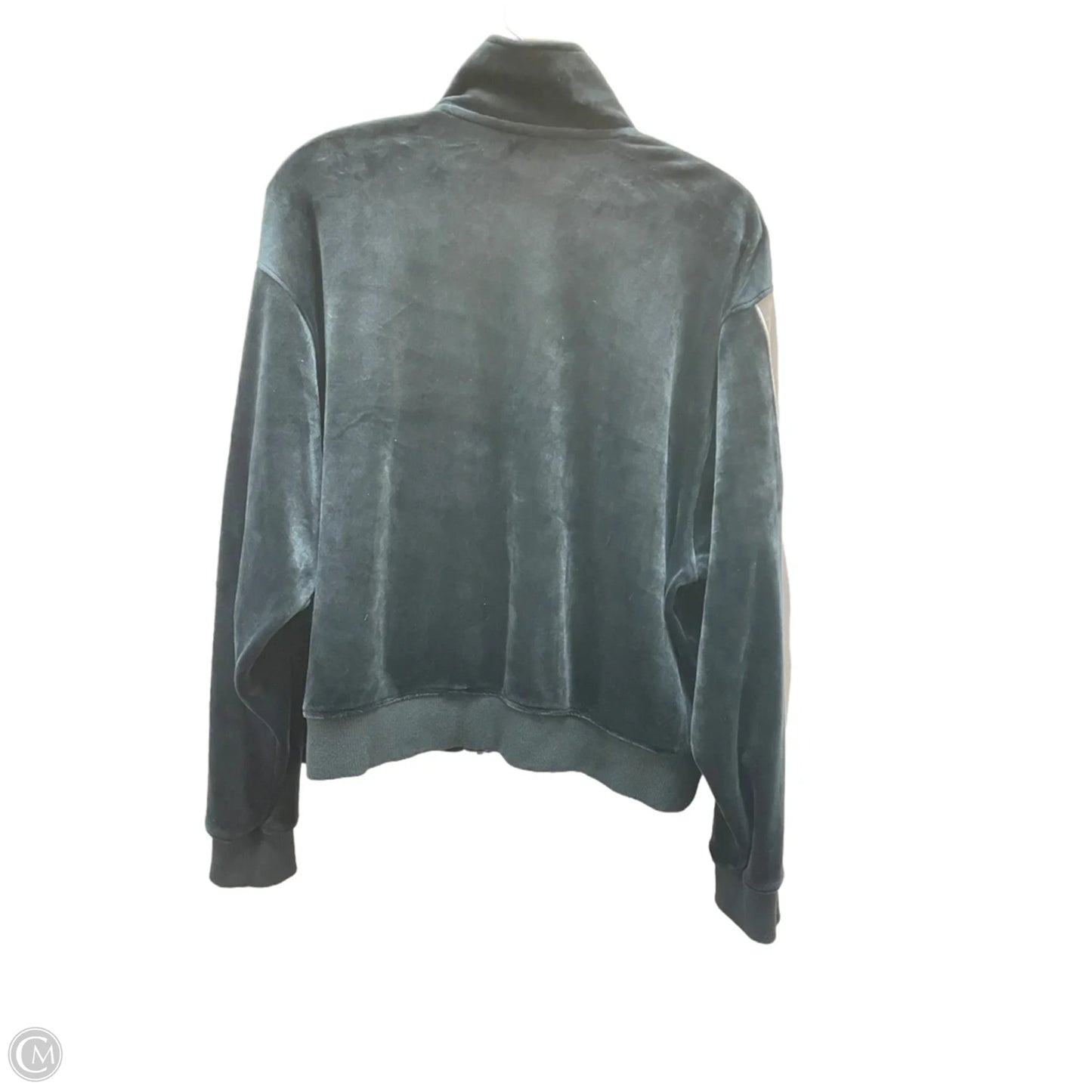 Jacket Luxury Designer By Jordan In Black & Grey, Size: Xs