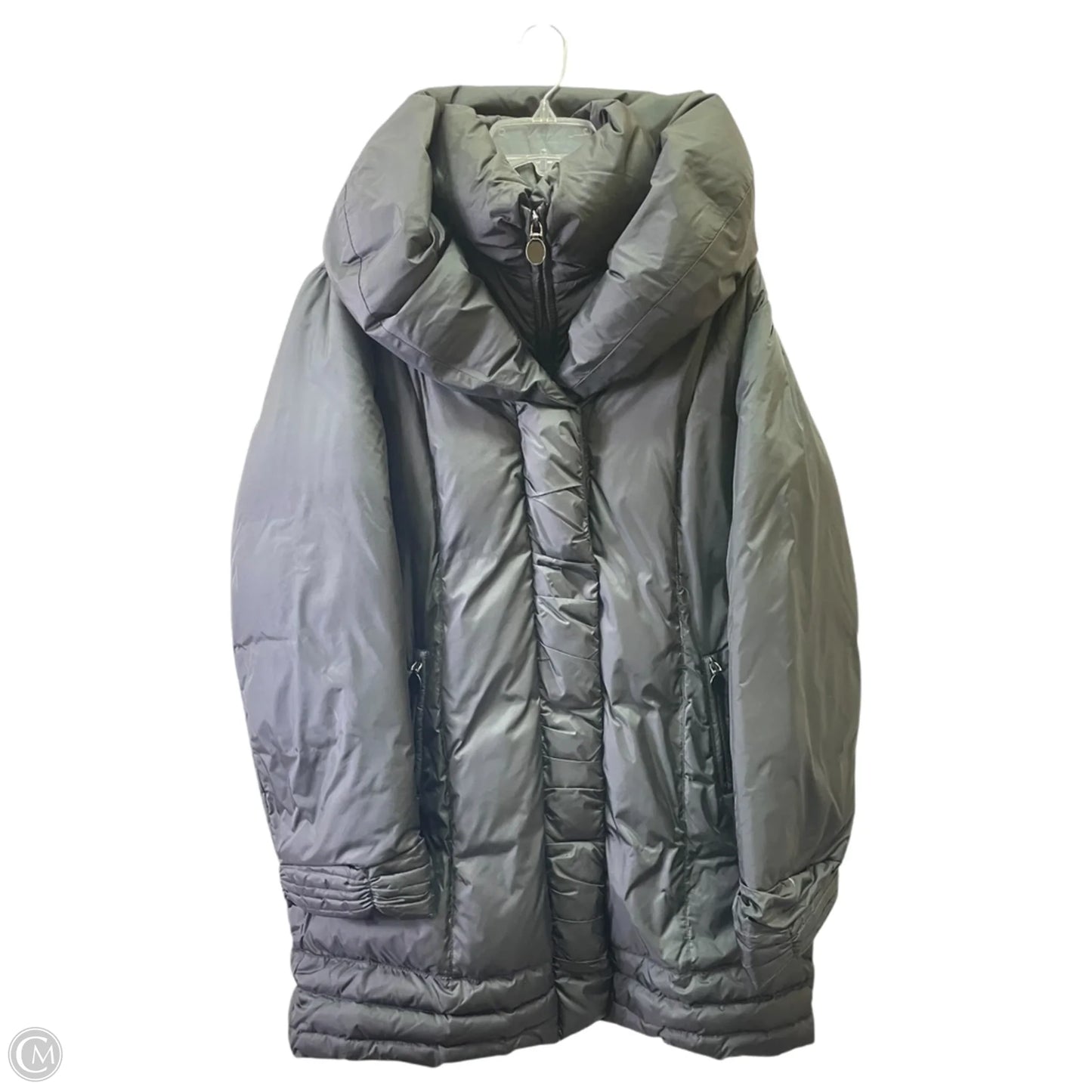 Coat Puffer & Quilted By Tahari In Black, Size: 1x