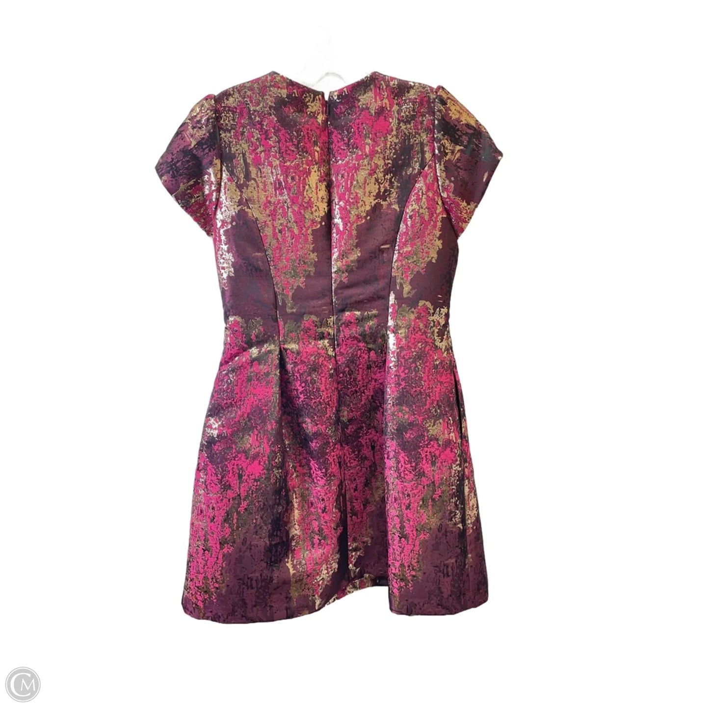 Dress Party Short By Vince Camuto In Pink & Purple, Size: 10