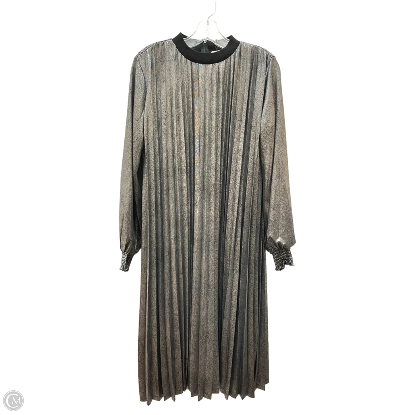 Dress Party Long By MINIMAL In Silver, Size: 20