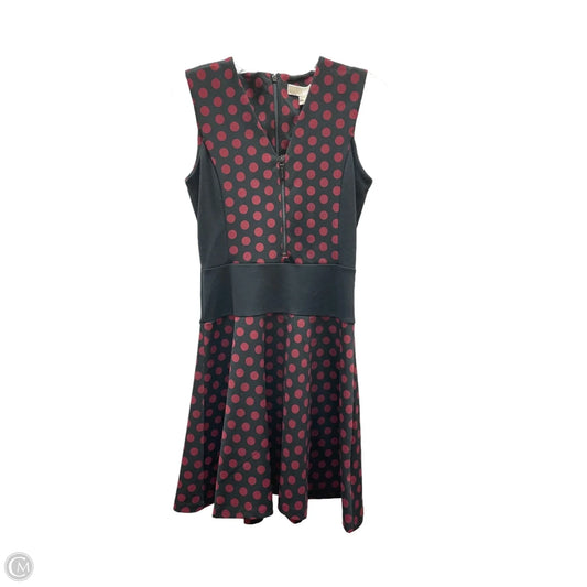 Dress Party Short By Michael By Michael Kors In Black & Red, Size: 2