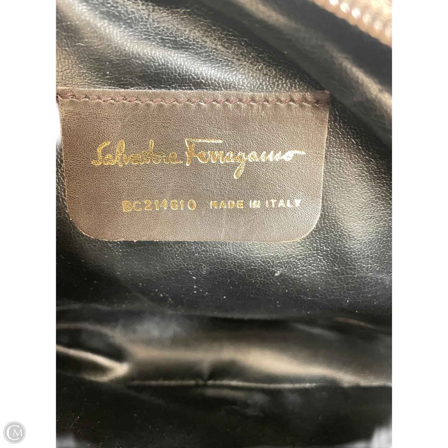 Crossbody Luxury Designer By Ferragamo, Size: Medium