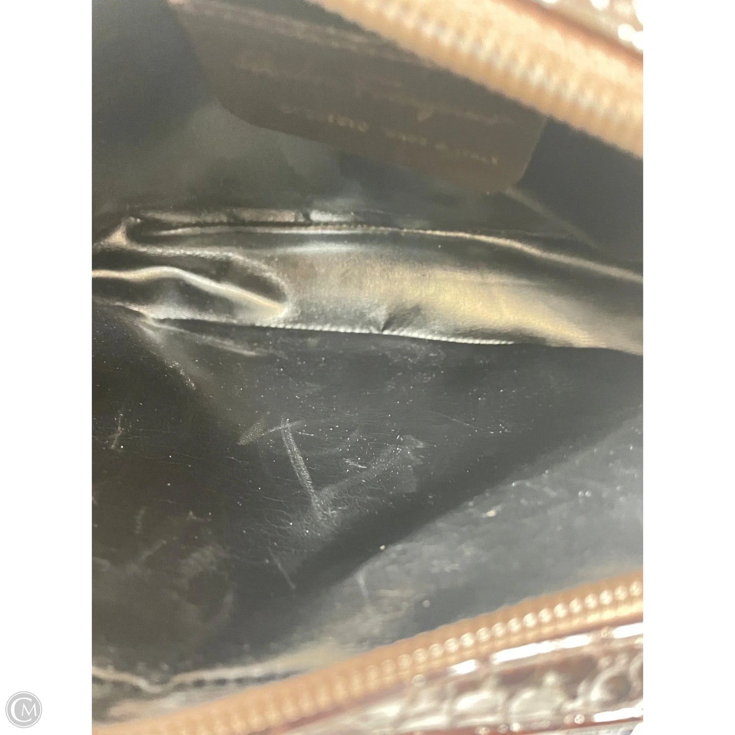 Crossbody Luxury Designer By Ferragamo, Size: Medium