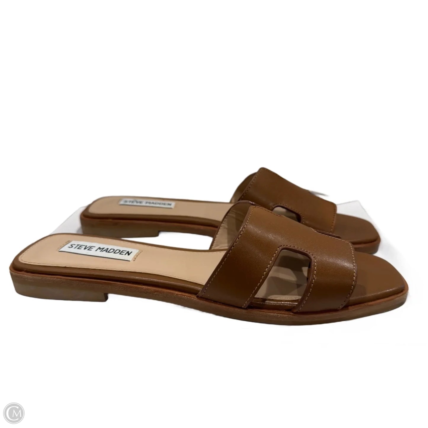 Sandals Flats By Steve Madden In Brown, Size: 7