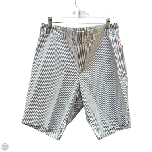 Shorts By Dalia In Grey & White, Size: 18