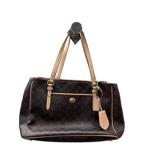 Handbag Designer By Coach, Size: Large