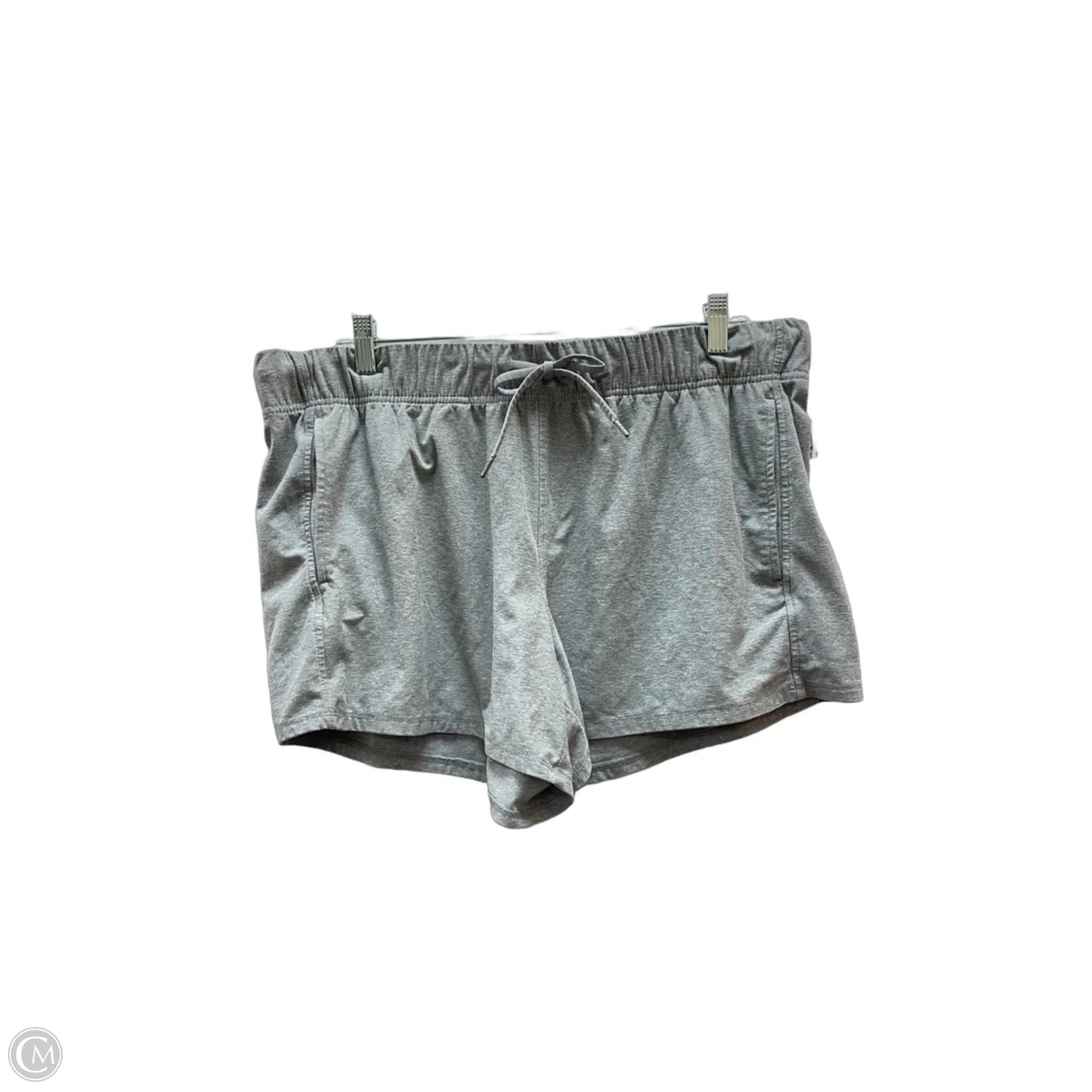 Athletic Shorts By Athletic Works In Grey, Size: Xl