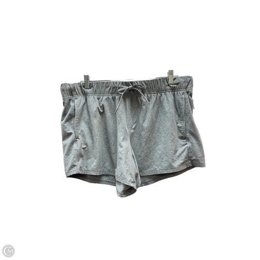 Athletic Shorts By Athletic Works In Grey, Size: Xl