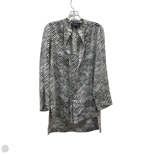 Blouse Designer By Derek Lam In Black & White, Size: Xs