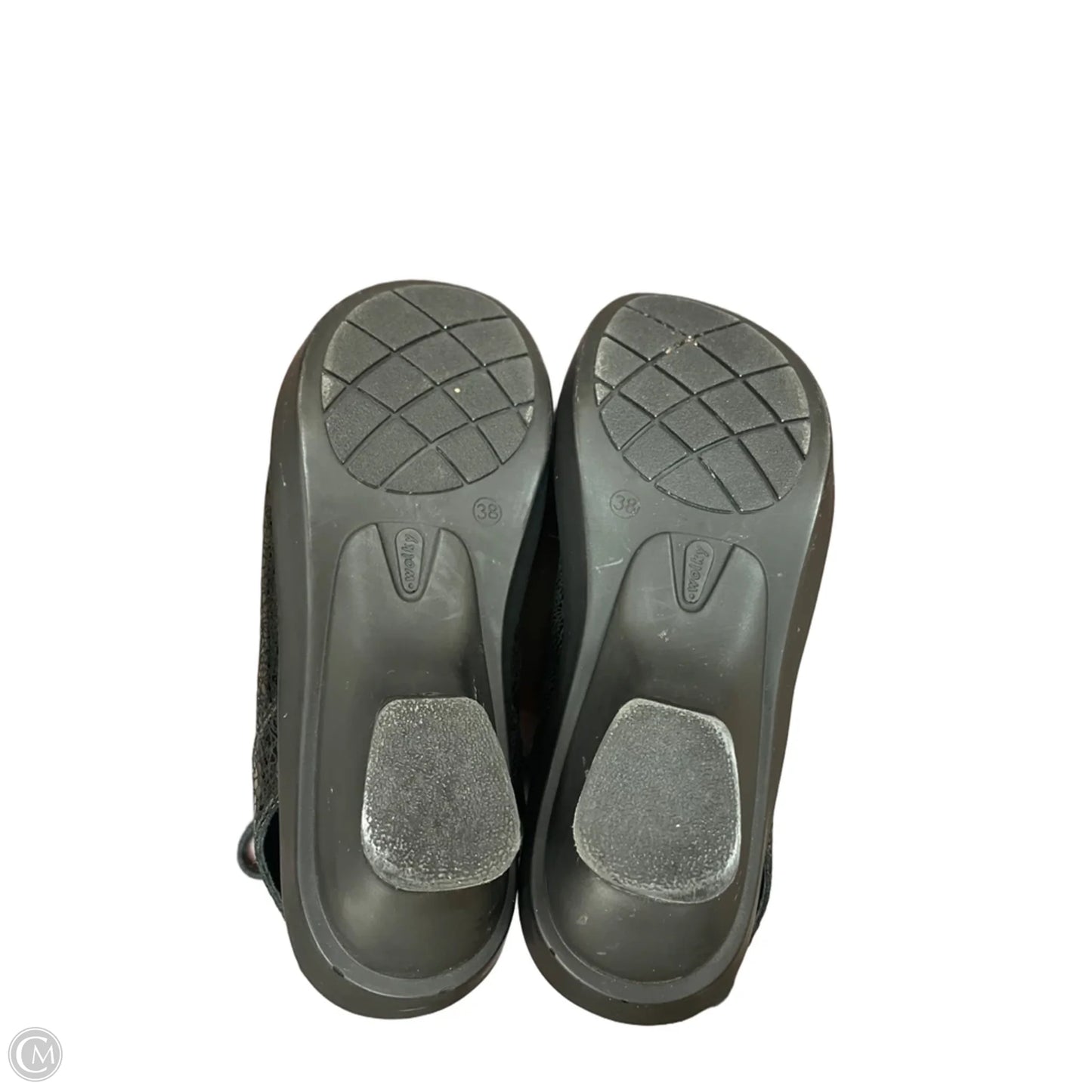 Sandals Heels Block By Wolky In Black, Size: 8