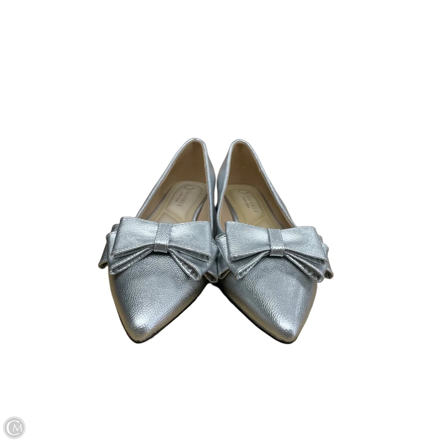 Shoes Heels Kitten By Journee In Silver, Size: 9
