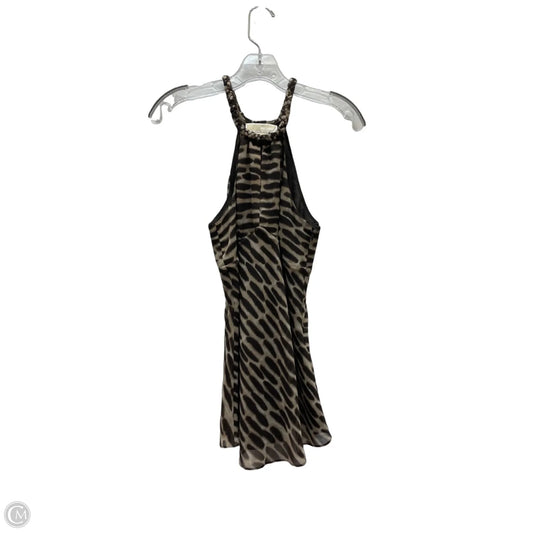 Blouse Sleeveless By Michael By Michael Kors In Animal Print, Size: S