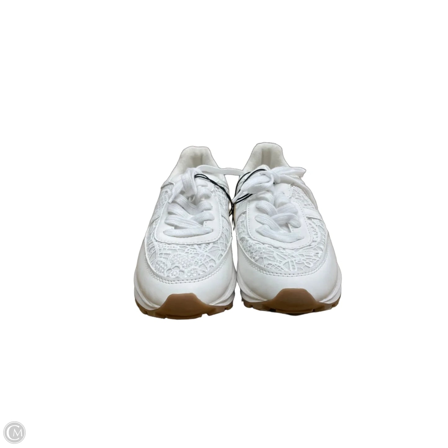 Shoes Sneakers By Popfit In White, Size: 7.5