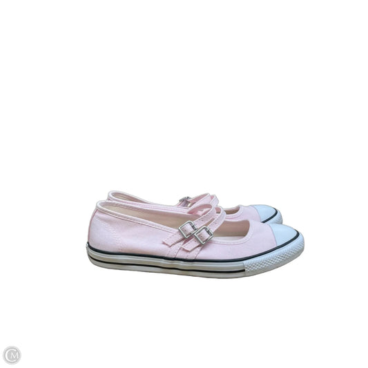 Shoes Flats By Converse In Pink, Size: 9.5