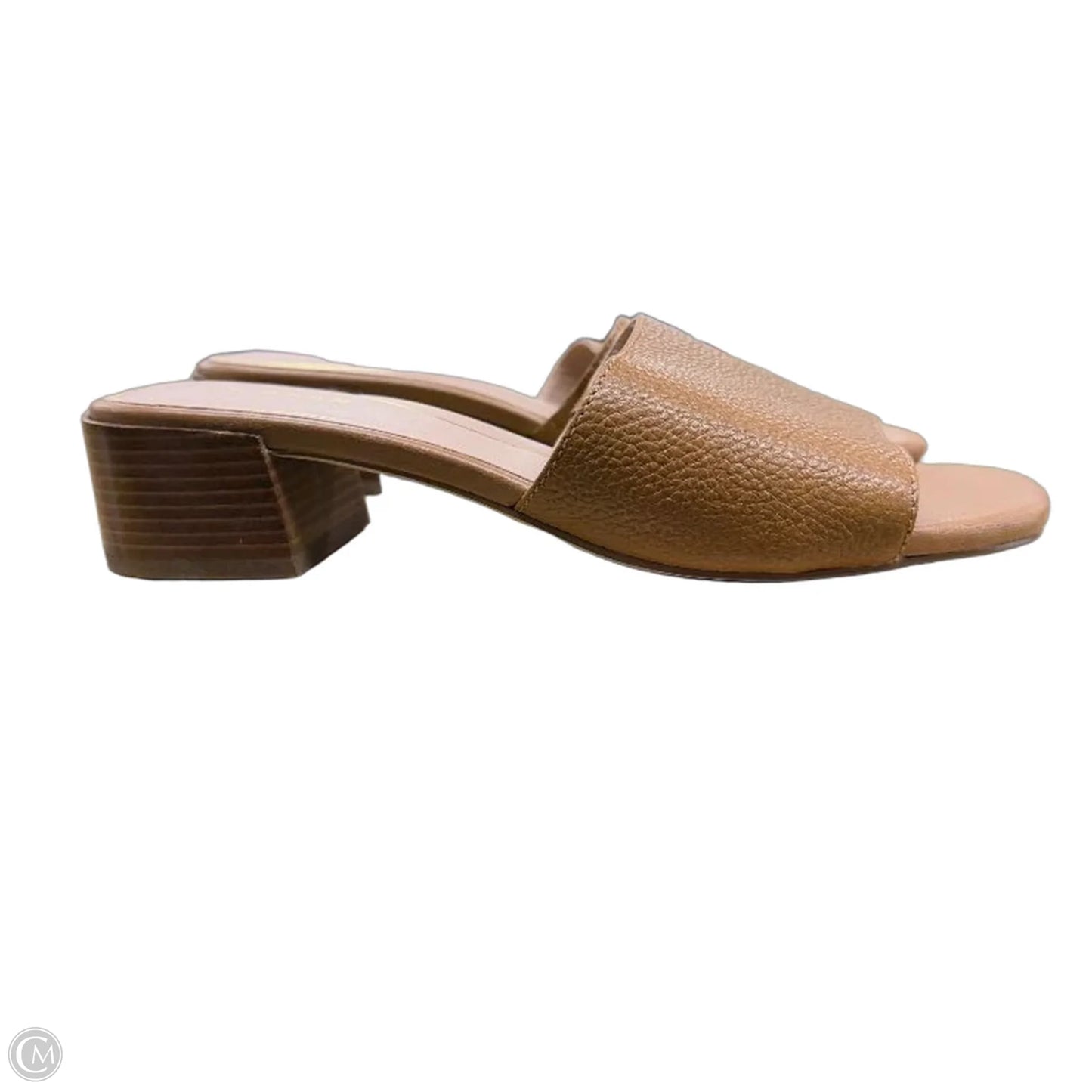 Sandals Heels Block By Cole-haan In Brown, Size: 9
