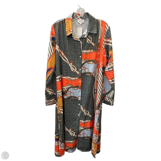 Dress Casual Maxi By Wo Wo In Multi-colored, Size: Xl