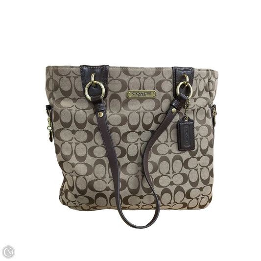 Handbag Designer By Coach, Size: Large