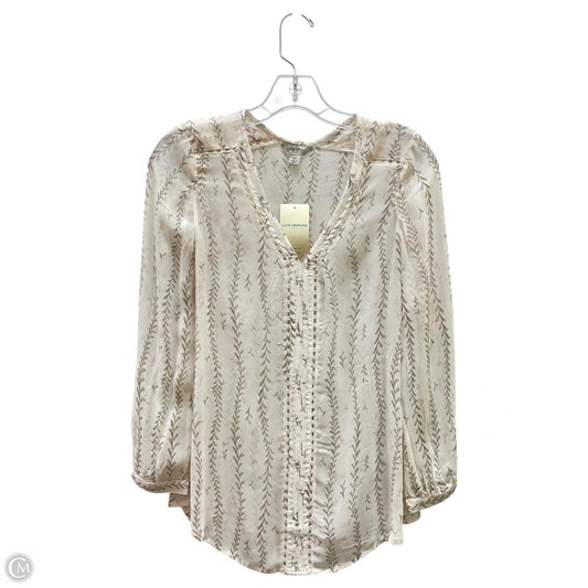 Top Long Sleeve By Lucky Brand In Cream, Size: Xs